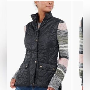 Barbour ottherburn vest black  - Women size 34 us